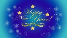 Frohes Neues Jahr! Viel Glück und Gelingen und Gesundheit!
